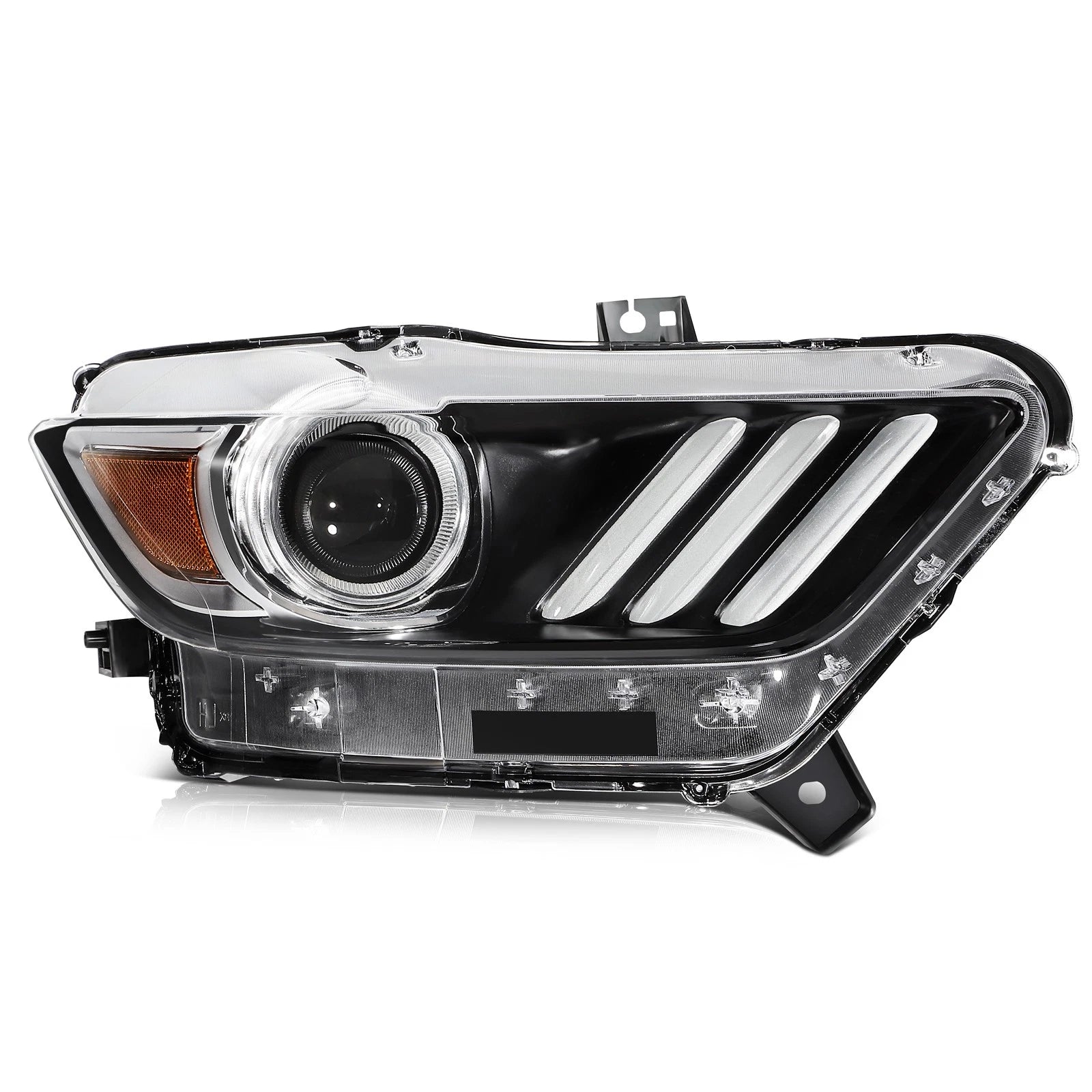 Clear Lens Headlight Assembly for Ford Mustang (2015–2017)