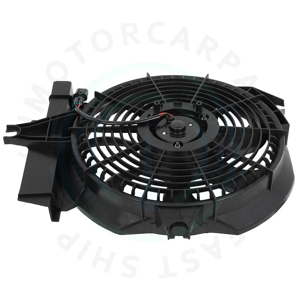 A/C Condenser Cooling Fan Assembly for Hyundai Santa Fe (2001–2006)