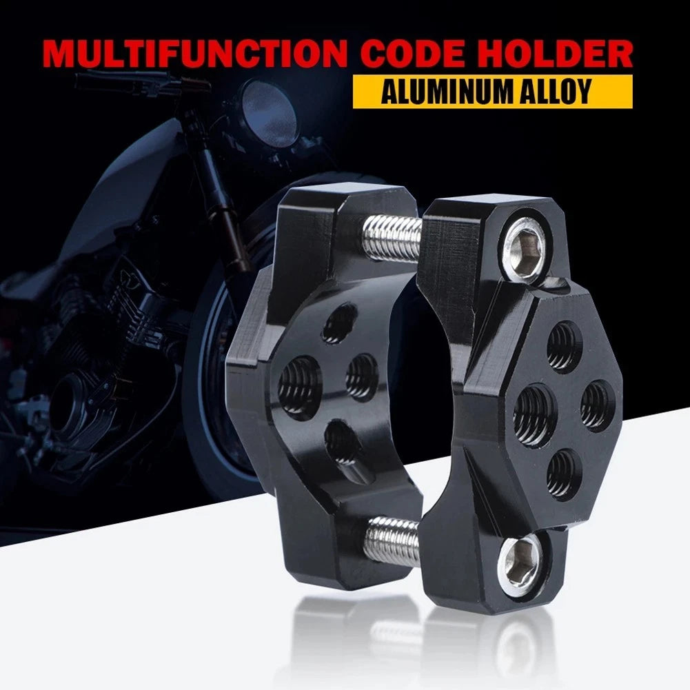 Handlebar Bumper Mount Bracket Clamp for Motorcycle (17-32mm)