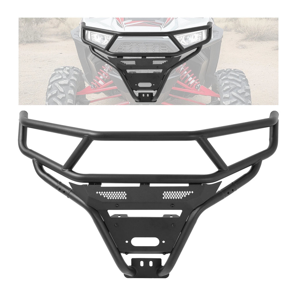 Black Front Brush Guard Bumper for Polaris RZR XP 1000/RZR XP 4 1000 (2014–2023)