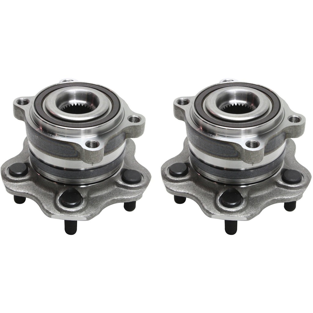 Set of 2 Wheel Hubs for Nissan Murano (2009–2014) AWD