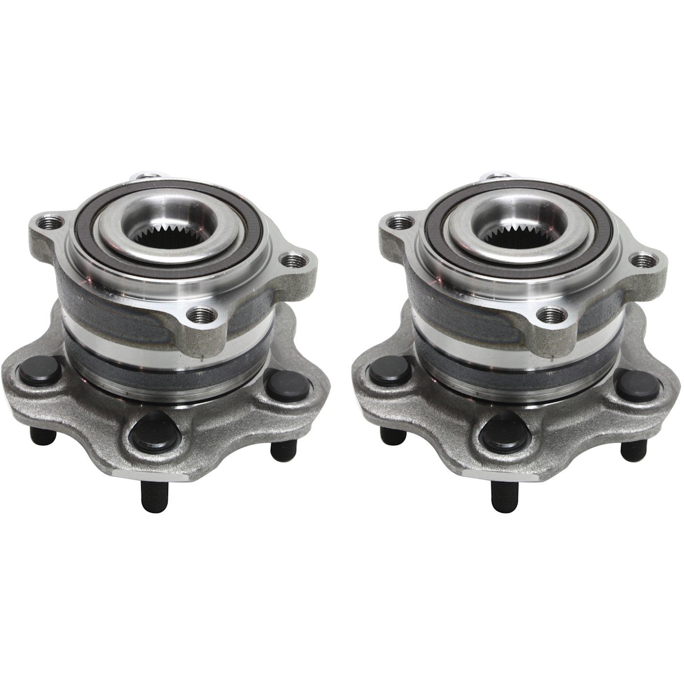 Set of 2 Wheel Hubs for Nissan Murano (2009–2014) AWD