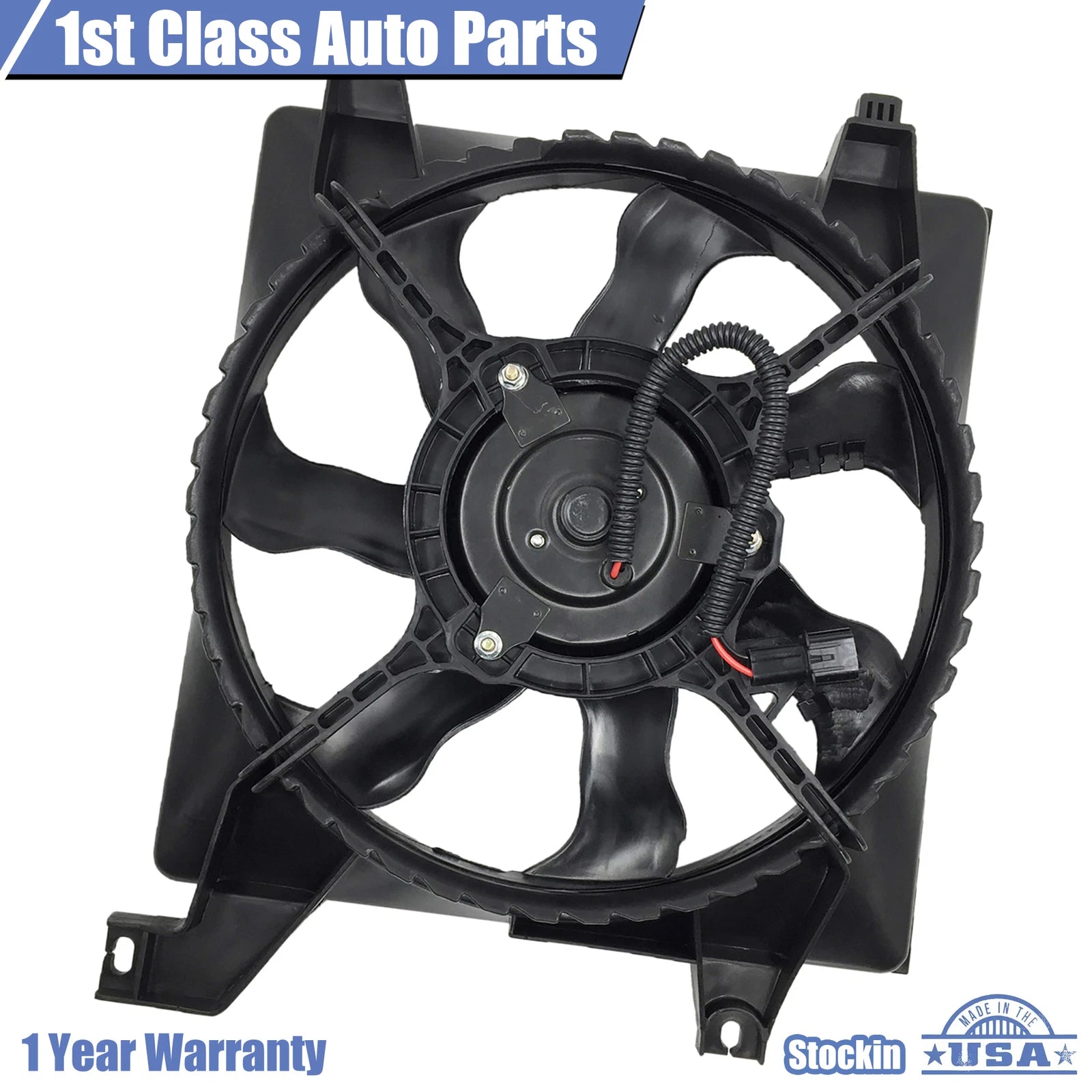 Radiator Cooling Fan Assembly for Hyundai Accent (2006–2011)