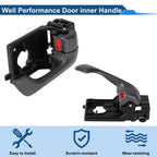 Front Driver Side Interior Door Handle for Kia Optima (2006–2010) No. 826202G000