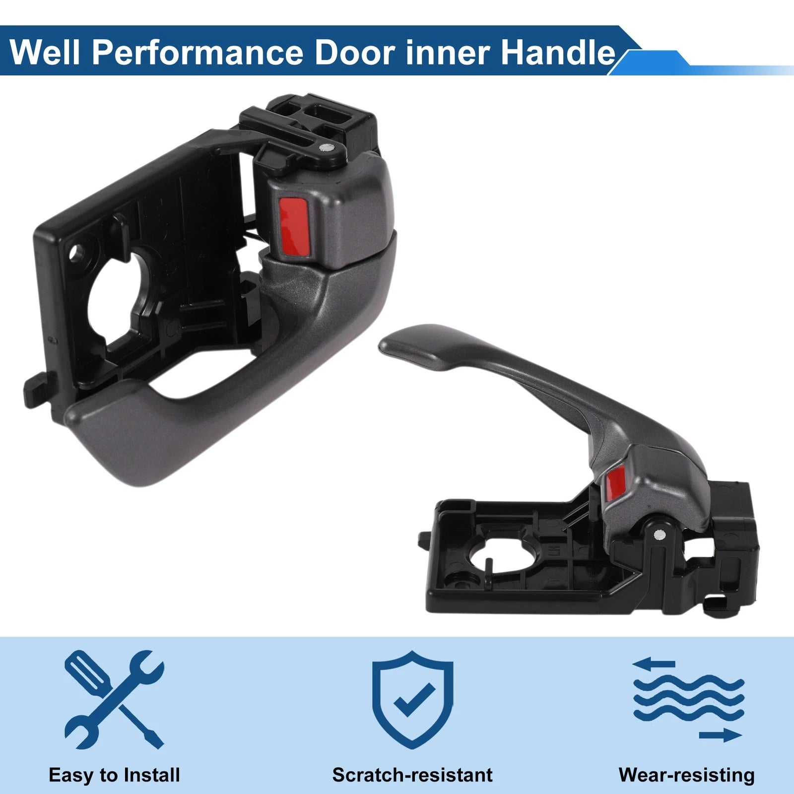 Front Driver Side Interior Door Handle for Kia Optima (2006–2010) No. 826202G000
