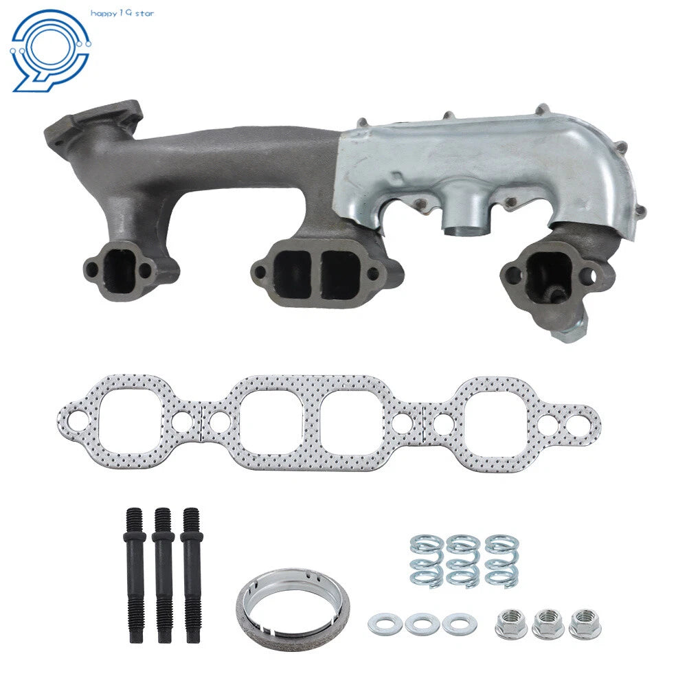 Right Exhaust Manifold with Gasket Kit for Chevrolet K1500 & GMC K1500 (1988–1995)