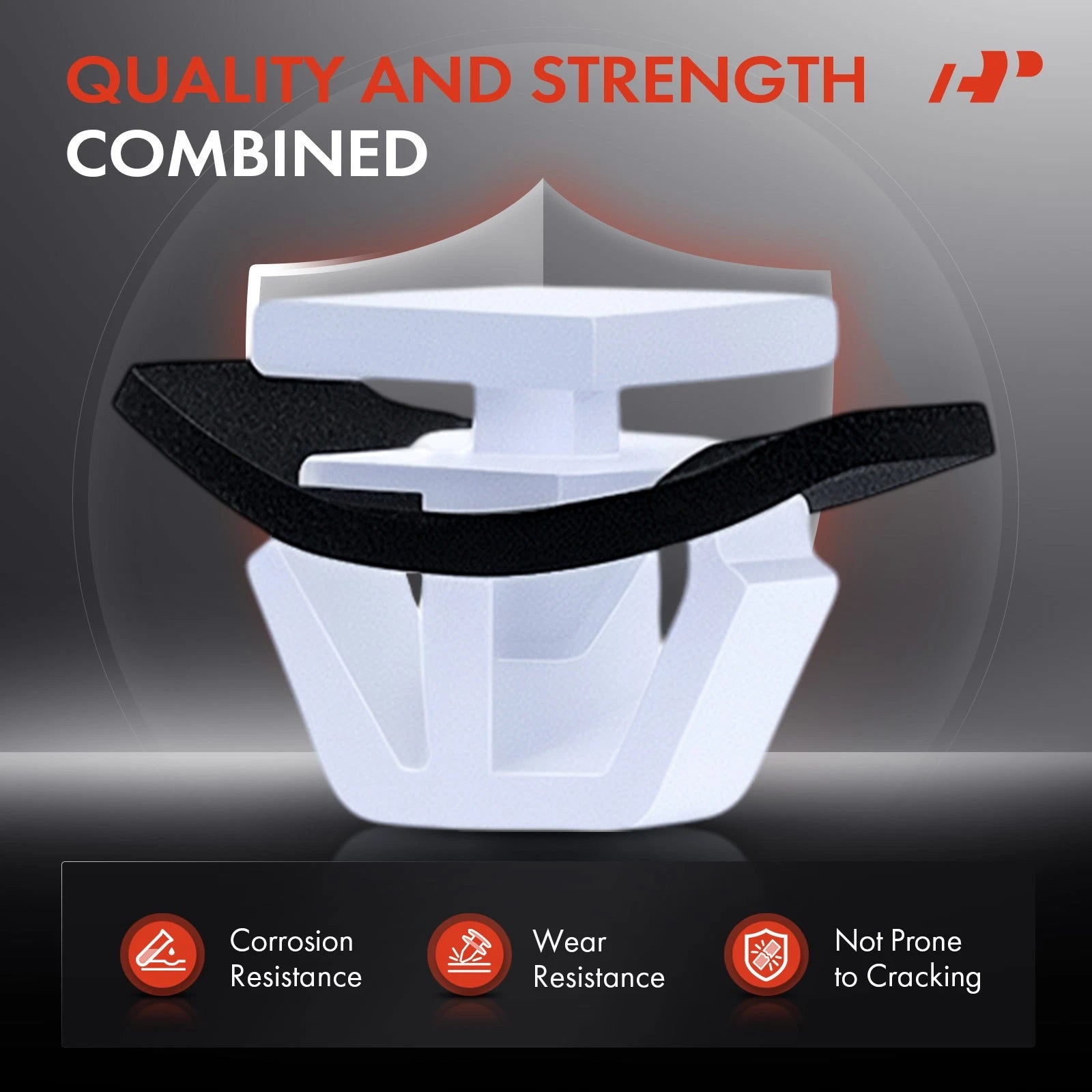 50Pcs Nylon Side Rocker Molding Clips for Kia