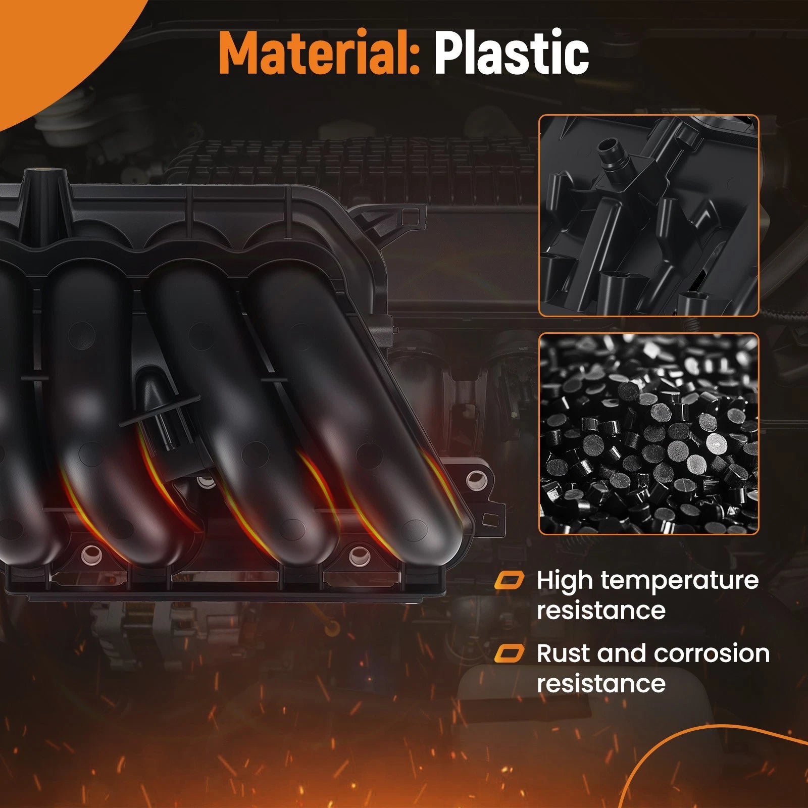 Intake Manifold for Honda Accord & Civic & Acura TSX & ILX (2008–2015)