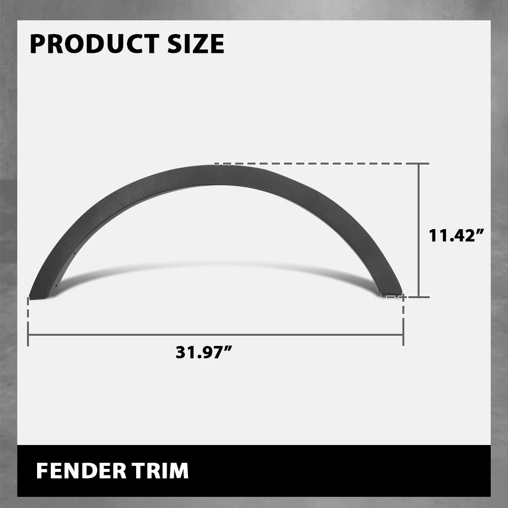 Rear Right Fender Flare for Ford Escape (2013–2016)