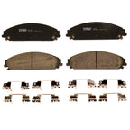 Front HD Brake Kit 320mm Disc Rotors TRW Ceramic Pads for Dodge Challenger (2008–2023)