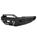Front Bumper with Winch Plate and LED Lights for Dodge Ram 2500 3500 (2019–2023)