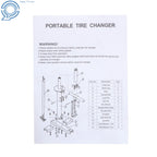 Manual Tire Changer for 8 to 16 Inch Tires (Portable)