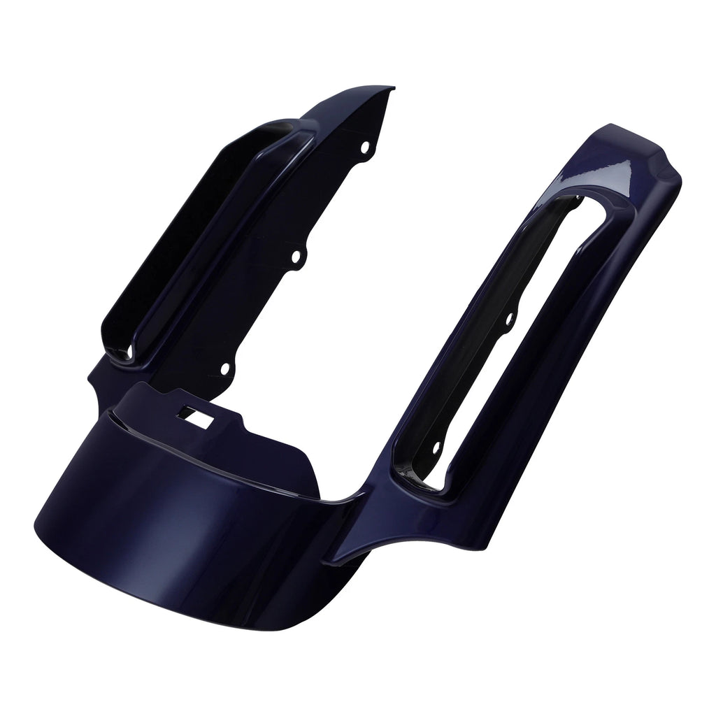 Rear Fender Filler Panel for Harley Touring (2014–2023) Zephyr Blue/Black Sunglo