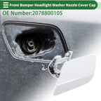 Front Left Bumper Headlight Washer Nozzle Cover for Mercedes-Benz E550 (2007-2009)