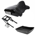 Chopped Trunk Backrest Mount Rack for Harley Softail Deluxe (2018–2026)