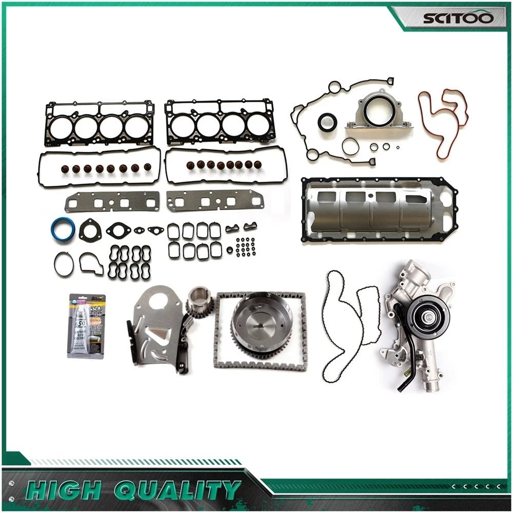 Full Gasket Set & Timing Chain Kit for Dodge Ram 1500 (2003–2008)
