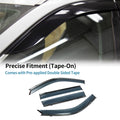 Window Deflectors for Toyota Land Cruiser Prado J120 (2003–2009)