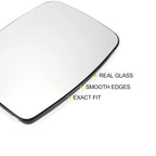 Left Side White Mirror Glass w/ Back Non-heated for Mercedes Vito Viano