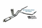 Dual Exhaust Kit for Dodge Ram 1500 (2019–2025) 2.5" Stainless Slash Tip