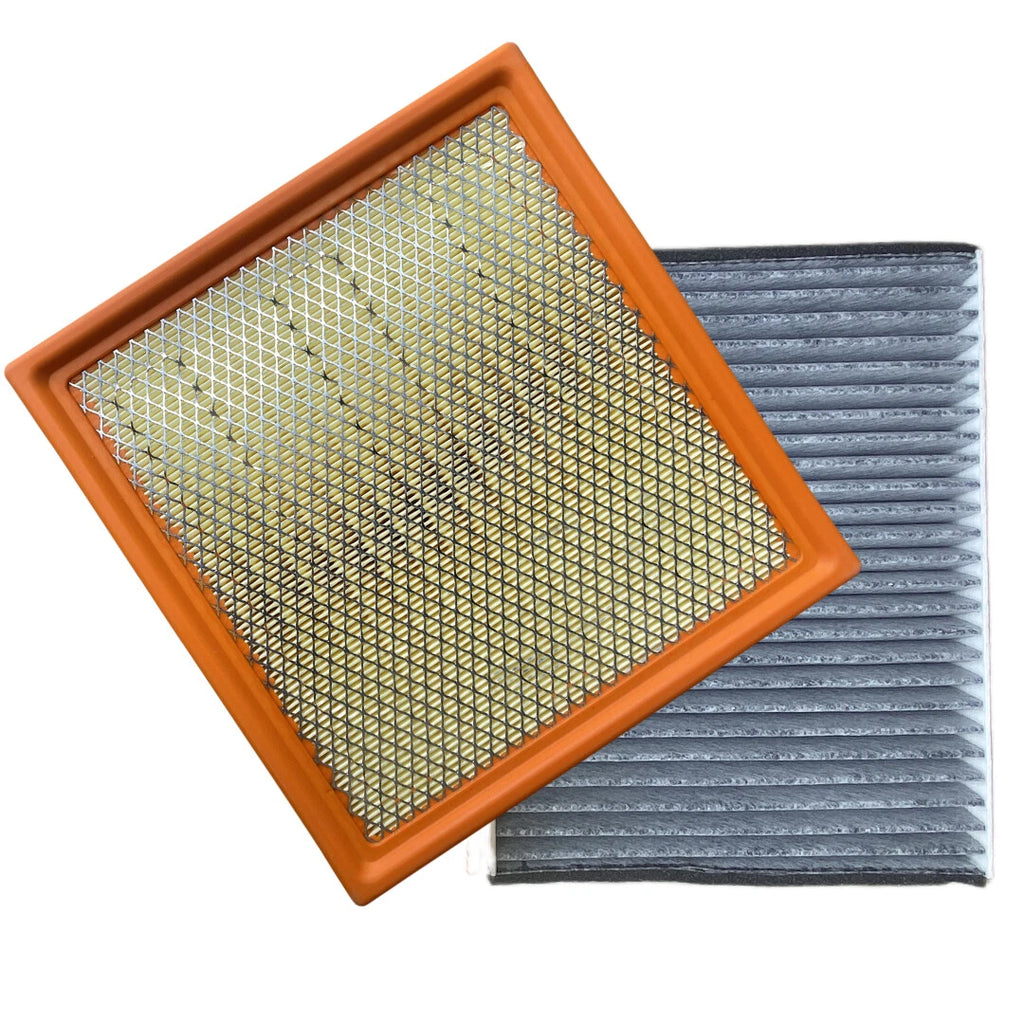 Set of 2 Carbon Cabin Air Filters for Ford F-150 (2015–2022) V8 5.0L