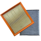 Set of 2 Carbon Cabin Air Filters for Ford F-150 (2015–2022) V8 5.0L