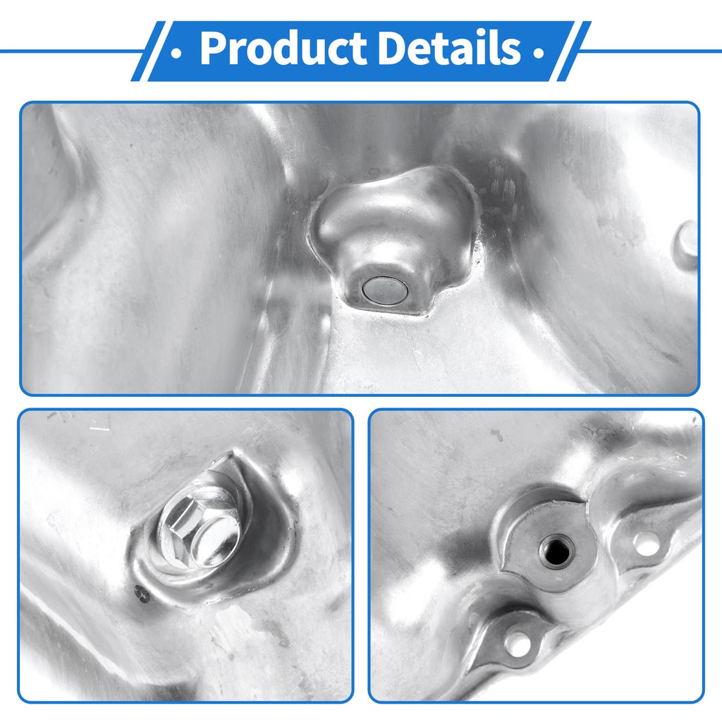 1 Pc Engine Oil Pan for Honda Accord (2003–2007) No.11200RDAA00 Aluminum