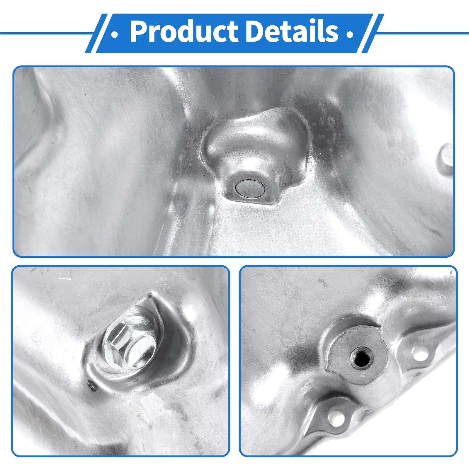 1 Pc Engine Oil Pan for Honda Accord (2003–2007) No.11200RDAA00 Aluminum