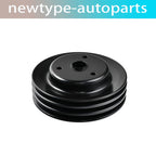 Triple Groove Crankshaft Pulley for Chevy SBC 262 350 400 (LWP)
