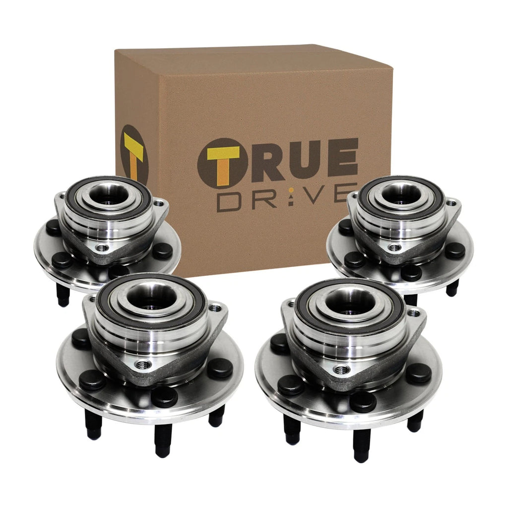 Wheel Hubs for Cadillac SRX (2010–2016) Front & Rear with Bearing AWD