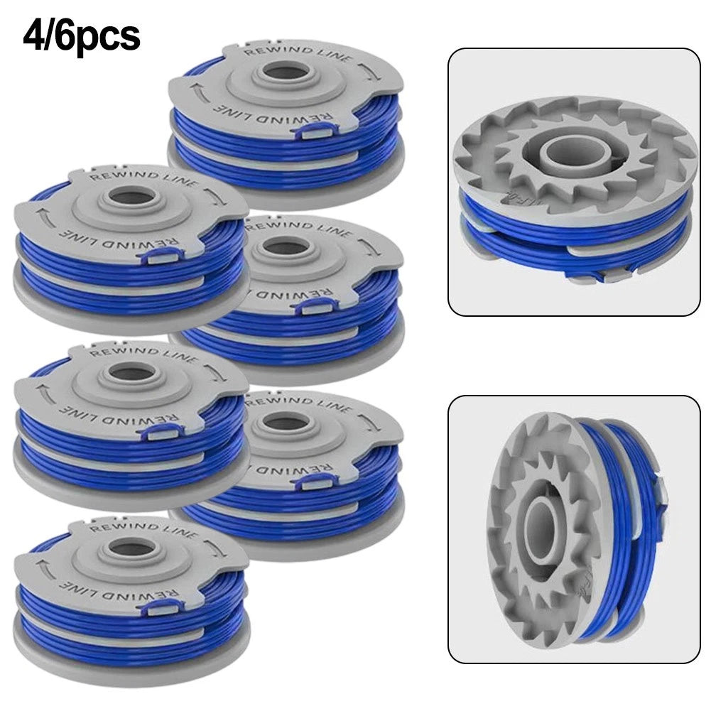 Trimmer Spool Line 1.65mm for Flymo Power Trim 500 (4PCS or 6PCS)
