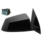 Replacement Textured Passenger Side Power Door Mirror w/o Heated w/o Turn Signal