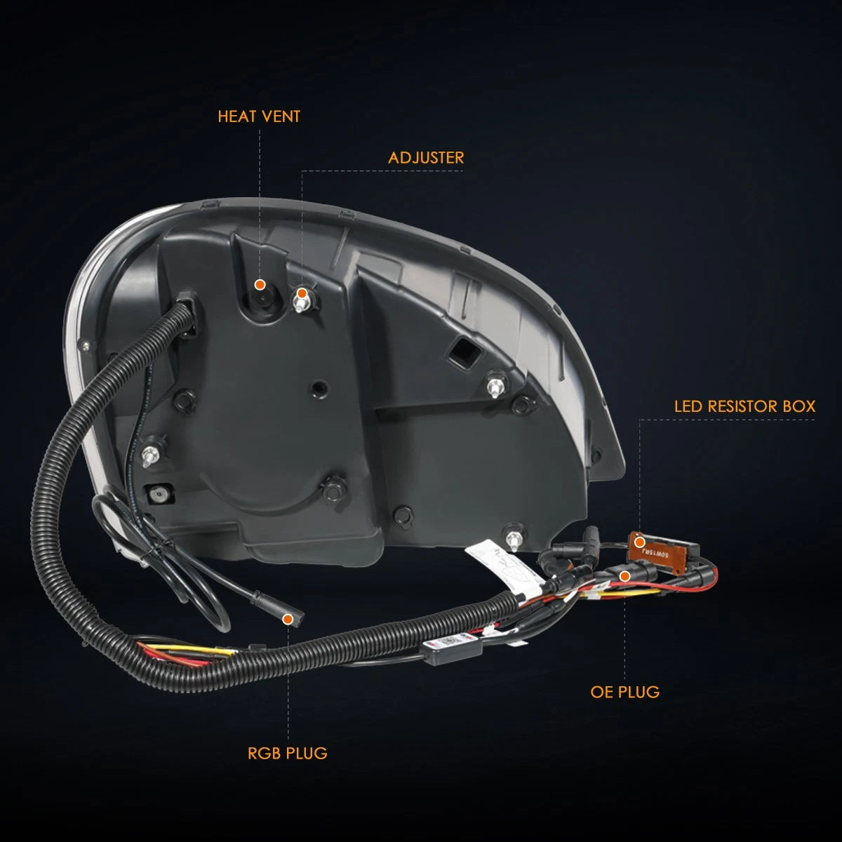 Electric Radiator Cooling Fan Assembly for Toyota Corolla (1993–1995)