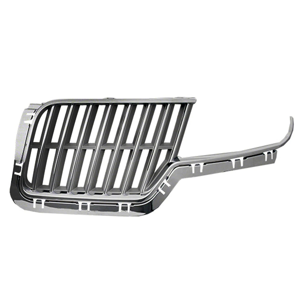 ABS Plastic Driver Side Front Grille Replacement Silver Chrome for Honda CRV (2012–2016)