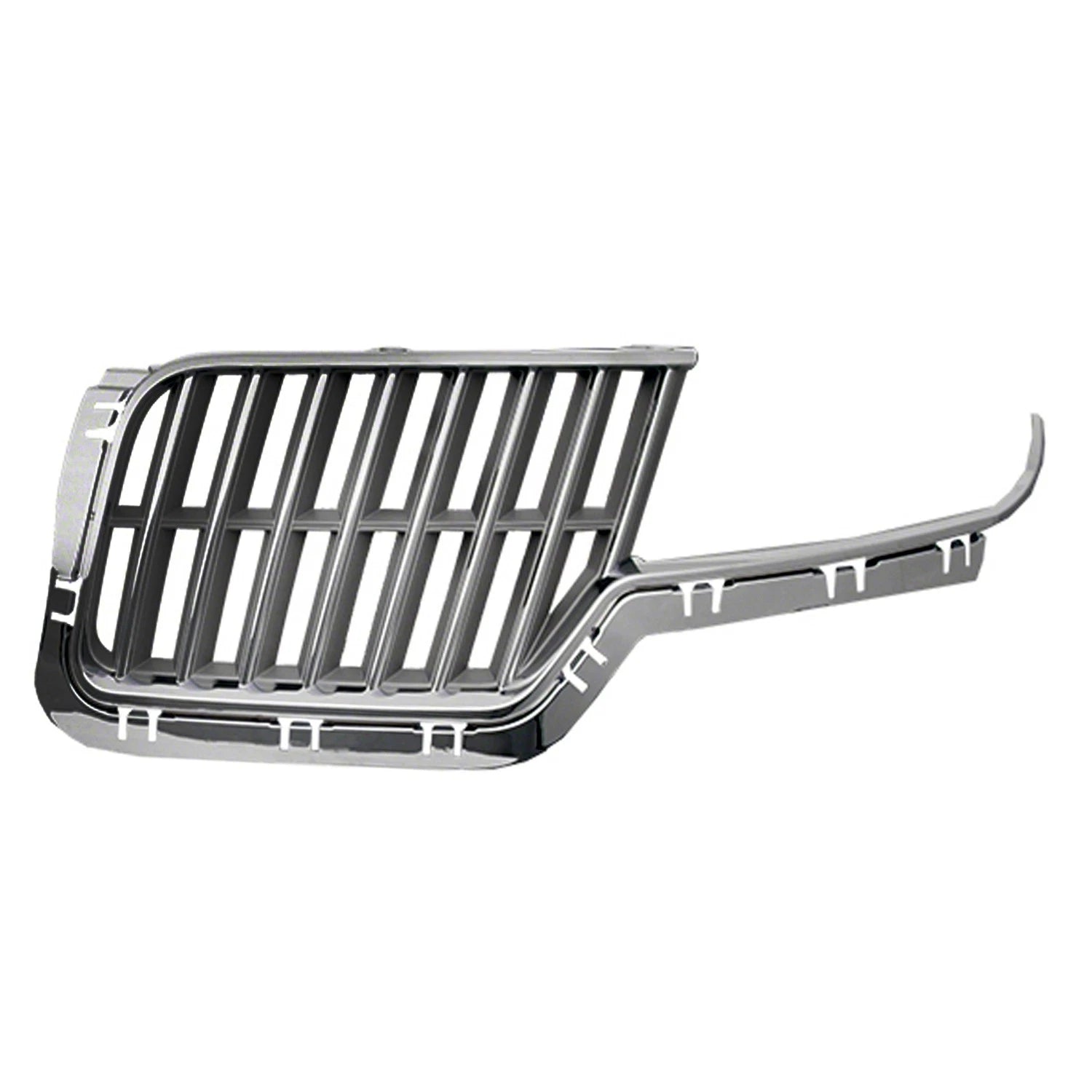 ABS Plastic Driver Side Front Grille Replacement Silver Chrome for Honda CRV (2012–2016)