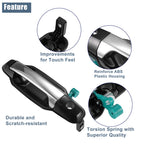 Set of 2 Outside Door Handles for Kia Sorento (2003–2006)