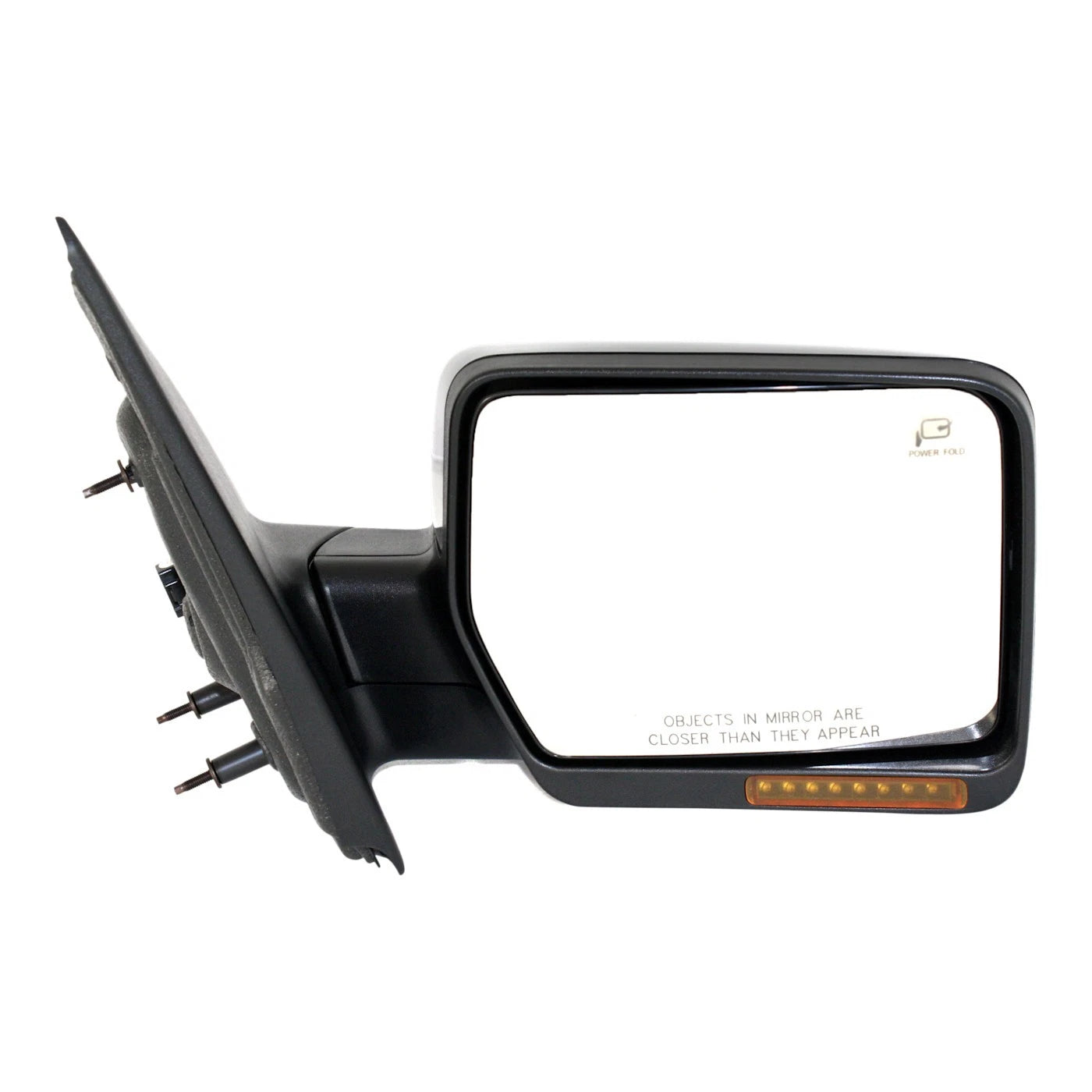 Set of 2 Heated Power Folding Mirrors for Ford F-150 (2007–2008)