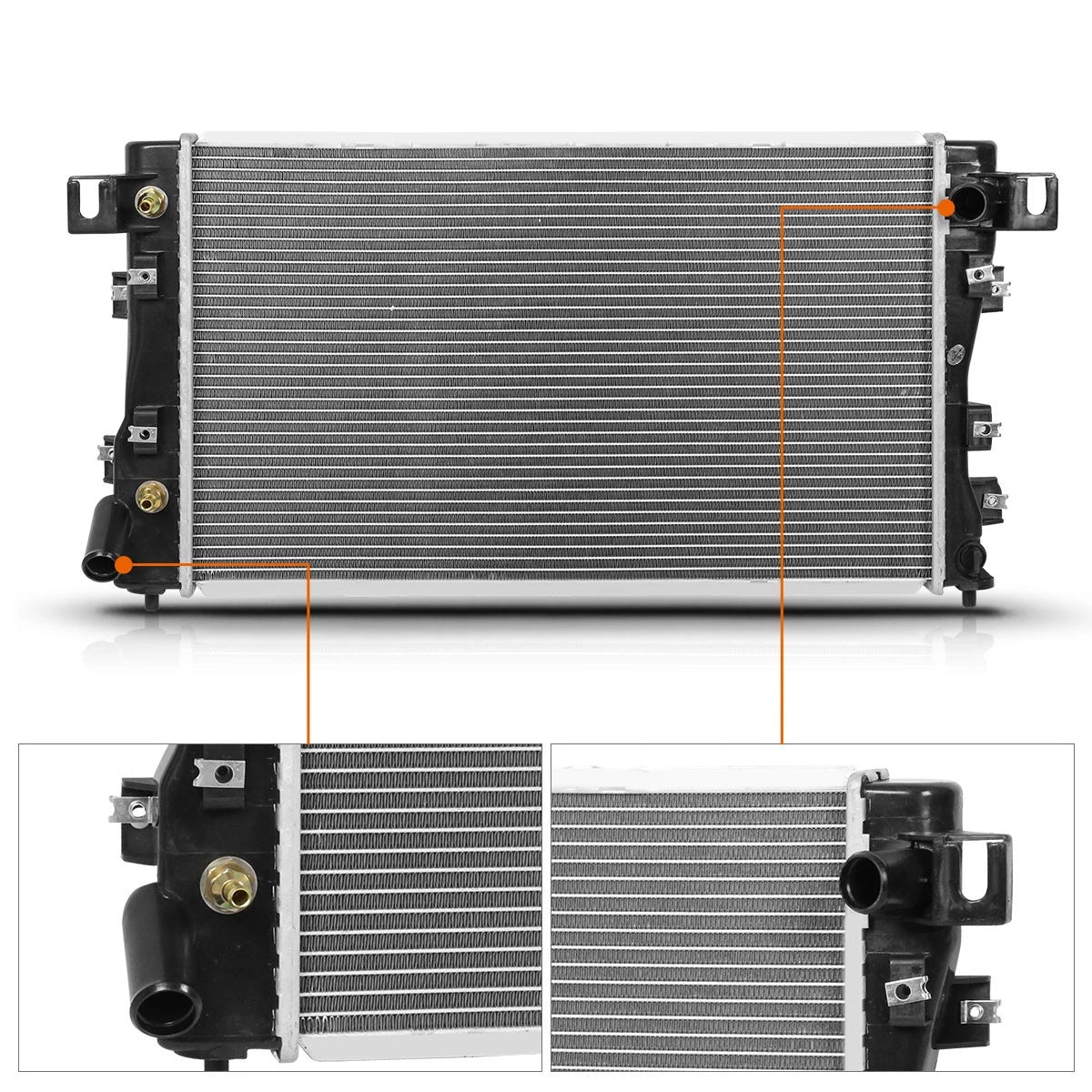 Aluminum Radiator DPI-1390 for Chrysler Concorde/Intrepid/Vision (1993–1997)