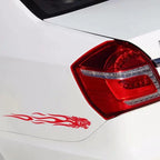 2 x Flame Totem Reflective Stickers for Cars & Motorcycles