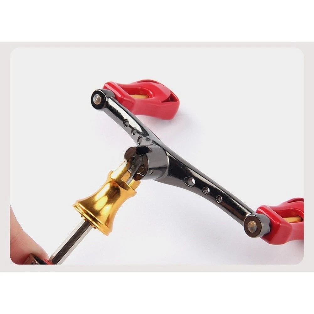 Dual Handle CNC Aluminum Fishing Reel Handle for 1000 to 3000 Models