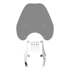 49mm Smoke Windshield Clamps for Harley Low Rider Street Bob (2018-2024)