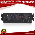 HVAC Climate Control Module for Chevy Silverado Tahoe GMC Sierra 1500 2500 Yukon (2007–2014)