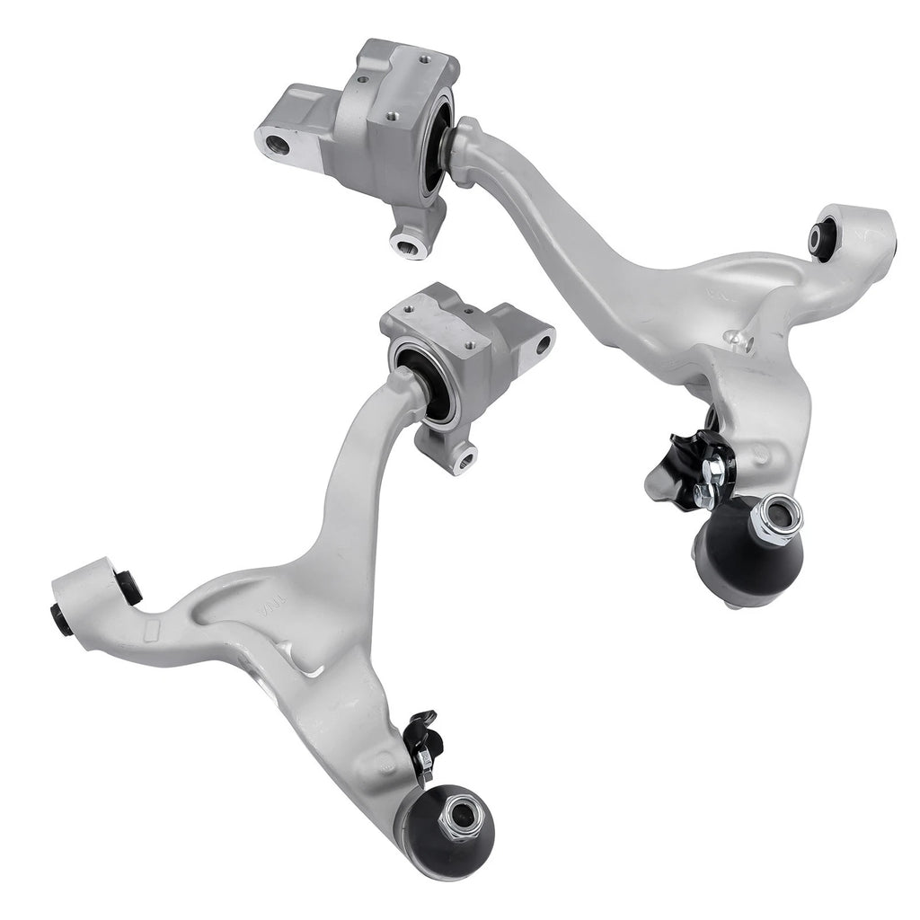 Set of 2 Front Lower Control Arms & Ball Joints for Infiniti G25 G35 G37 (2007–2015)
