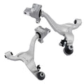 Set of 2 Front Lower Control Arms & Ball Joints for Infiniti G25 G35 G37 (2007–2015)