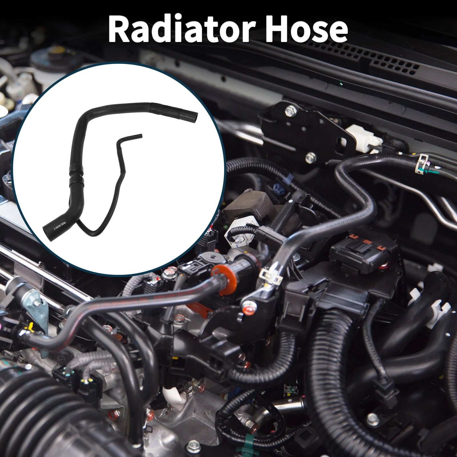 Radiator Hose Upper Pipe for Ford Explorer (2011–2019) No.FB5Z8260C Rubber