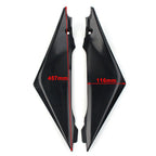 ABS Gas Tank Side Cover Panels for Suzuki GSXR 1000 (2005-2006) Black