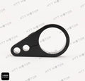 1.25" Black Brake Clutch Alloy Cable Clamp for Harley Davidson