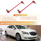 2pc Front Sway Bar Links for Chevrolet Impala Malibu Cadillac XTS (2014–2020)