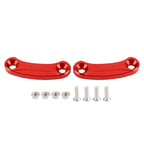 Aluminum Rear View Mirror Hole Caps Red for Kawasaki ZX10R (2016–2023)