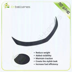 Rear Spoiler Wing for Cadillac ATS Sedan (2013–2019) Primed Black V Style