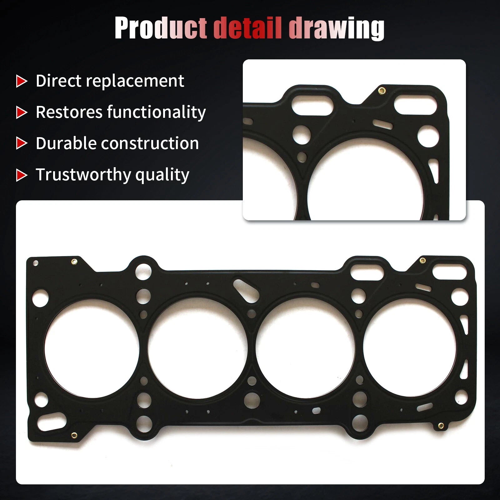 Head Gasket Set for Mazda Protege 2000-2003